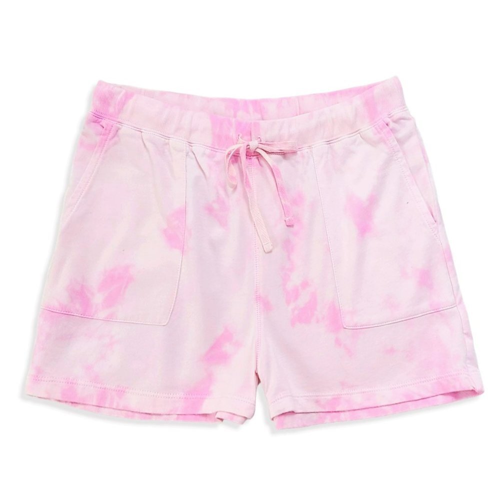 NWT Lucky Brand Women's Tie Dye Print Side Pockets Soft Cotton Casual Shorts - Picture 4 of 7